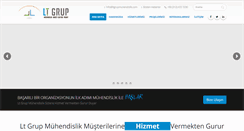 Desktop Screenshot of ltgrupmuhendislik.com
